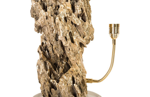 Stalagmite Accent Organic Modern Cut-Out Table Lamp