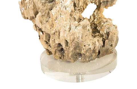 Stalagmite Accent Organic Modern Cut-Out Table Lamp