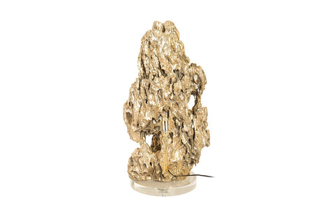 Stalagmite Accent Organic Modern Cut-Out Table Lamp