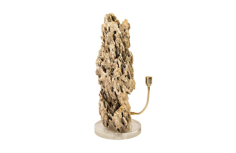 Stalagmite Accent Organic Modern Cut-Out Table Lamp