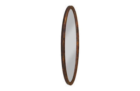 Contemporary Oval Accent Mirror for Bedroom and Bathroom