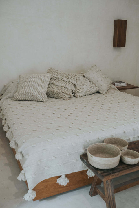 Luxury Handwoven Wool Quilt