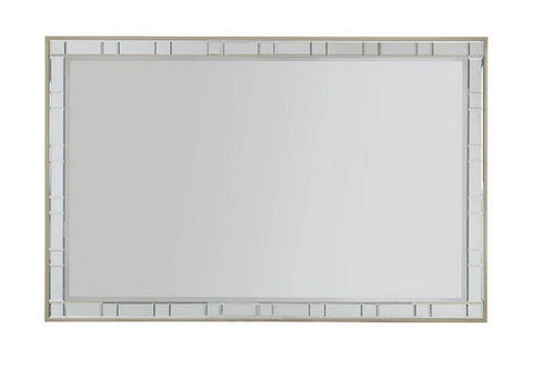 Art Deco Geometric Accent Mirror for Entryway and Bedroom