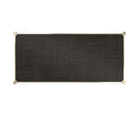 Timeless Minimalist Contemporary Rectangle Frame Coffee Table