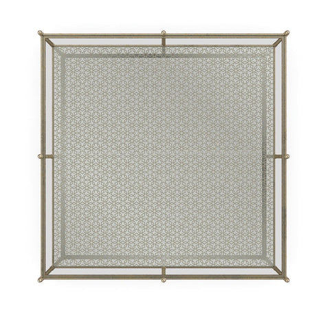 Caracole Timeless Minimalist Quiet Luxury Square Coffee Table