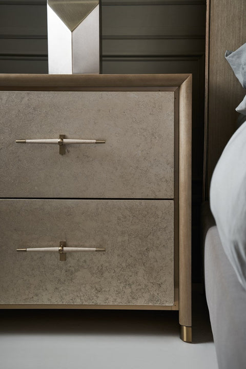 Caracole Timeless Minimalist Contemporary Soft-Close Nightstand - 26 W