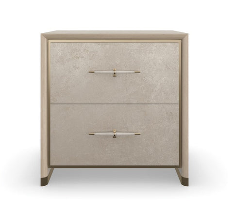 Caracole Timeless Minimalist Contemporary Soft-Close Nightstand - 26 W
