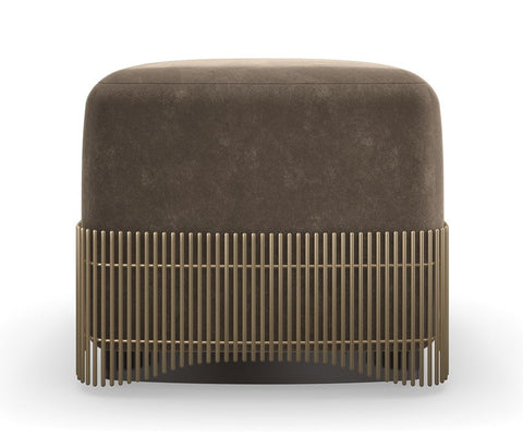 Timeless Minimalist Modern Upholstered Pouf Ottoman