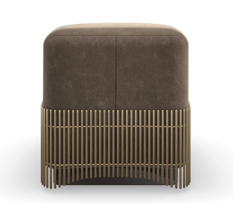 Timeless Minimalist Modern Upholstered Pouf Ottoman