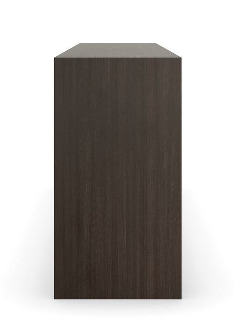 Contemporary Quiet Luxury Two-tone Bar Cabinet