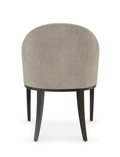 Timeless Minimalist Contemporary Barrel Dining Armchair