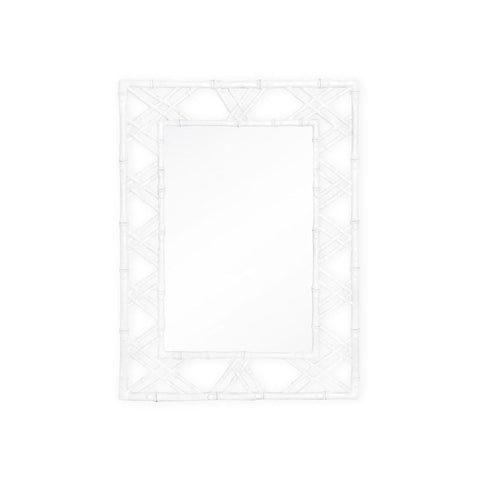 Organic Quiet Luxury Handcrafted Lacquered Accent Wall Mirror