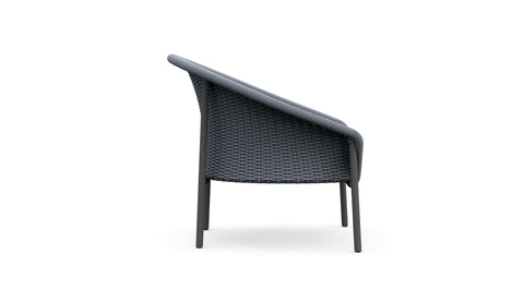 Modern Barrel Lounge Chair for Outdoor Living & Garden