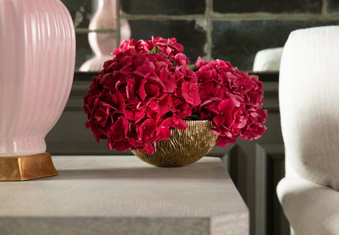 Decorating Essentials Organic Abstract Handcrafted Bowl Vase