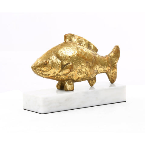 Gift Nature Asian Gold Leaf Finished Statue
