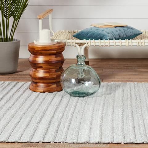 Bohemian Stripe Fringed Runner for Contemporary Spaces - Rectangle