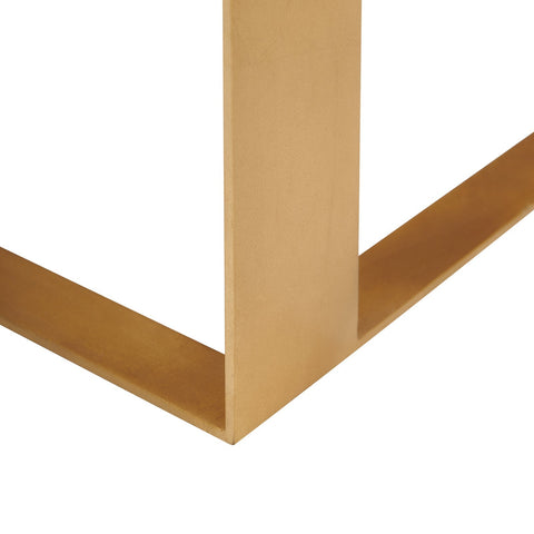 Villa & House Calypso Center Geometric Contemporary Square Accent Table - 22 W