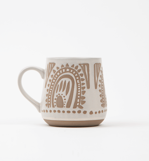 Andrea Everyday Traditional Matte Cream Mug