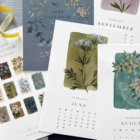 2025 Tiny Botanicals Calendar