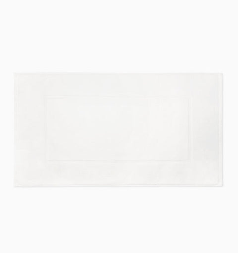 Sferra Minimalist Timeless Bath Rug with Charcoal Border - Rectangle - 30 x 18