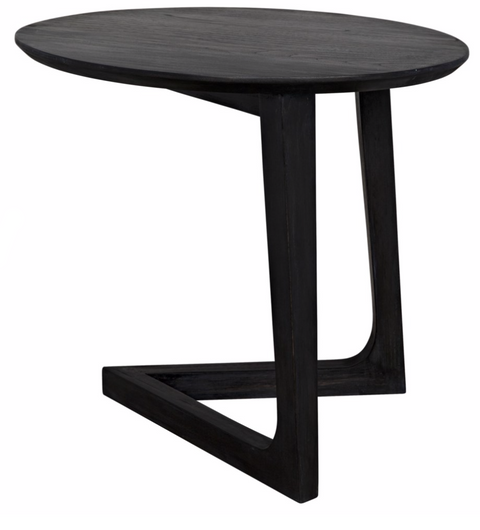 Timeless Minimalist Cantilever C Table for Modern Living Rooms