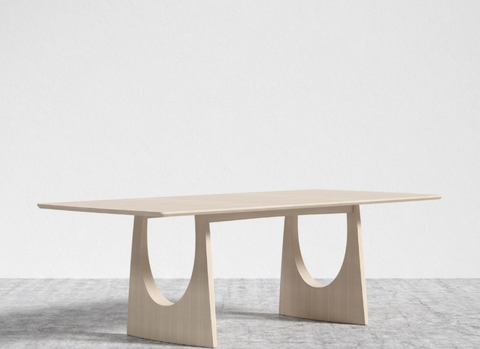 Rove Concepts Arco Minimalist Extendable Dining Table