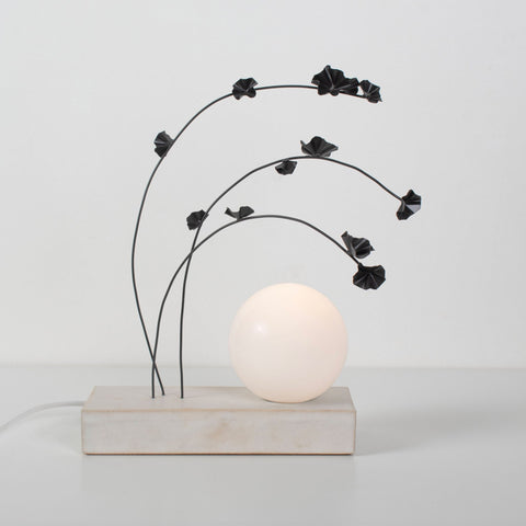 Ikebana Minimalist Handcrafted Accent Table Lamp