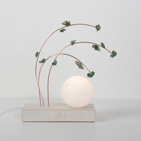 Ikebana Minimalist Handcrafted Accent Table Lamp