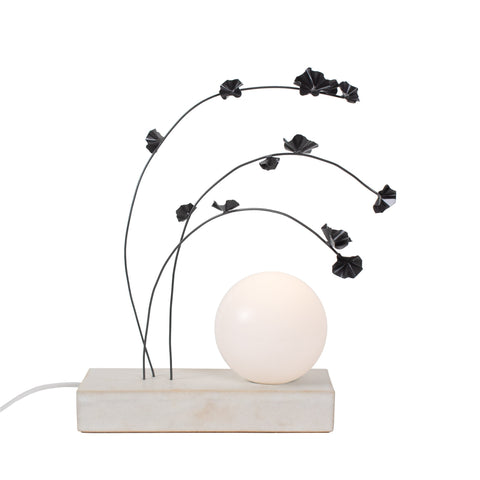 Ikebana Minimalist Handcrafted Accent Table Lamp
