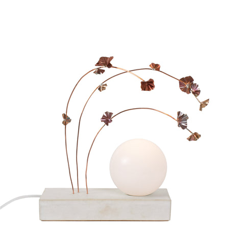 Ikebana Minimalist Handcrafted Accent Table Lamp