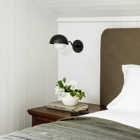 Noor Art Deco Sconce with Adjustable Head Wall Light