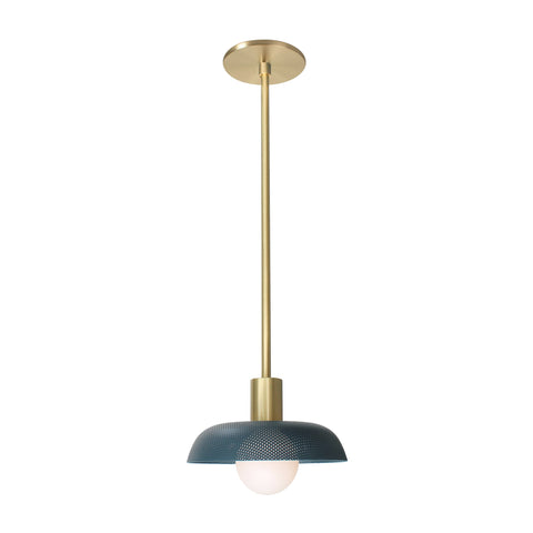 Sally Mid Century Pendant Light with Cut-Out Design