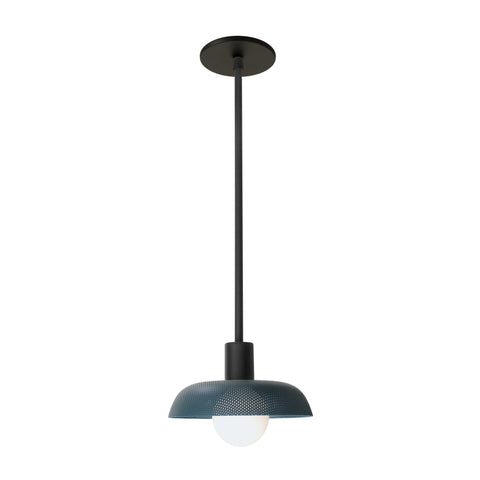 Sally Mid Century Pendant Light with Cut-Out Design