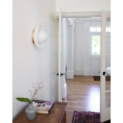 Lexi Timeless Minimalist Mushroom Sconce Wall Light