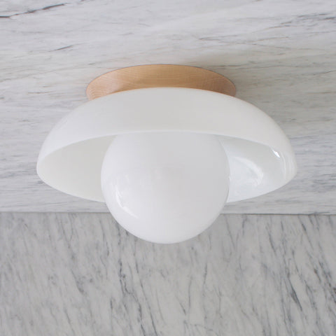 Lexi Timeless Minimalist Mushroom Sconce Wall Light