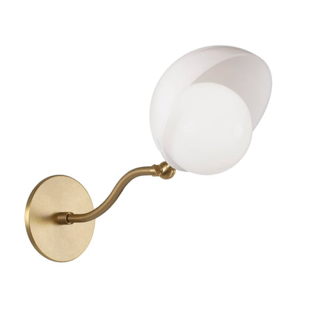 Noor Art Deco Sconce with Adjustable Head Wall Light