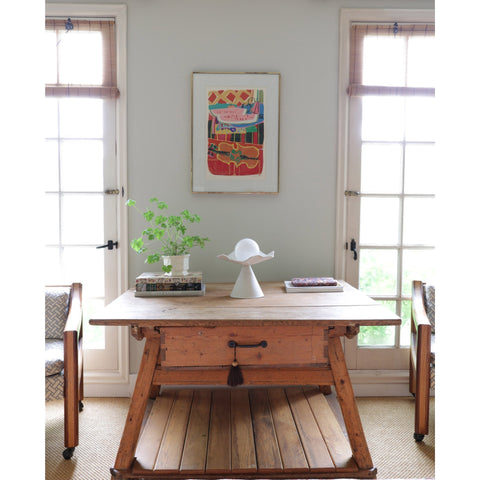 Loie Modern Handcrafted Conical Accent Table Lamp