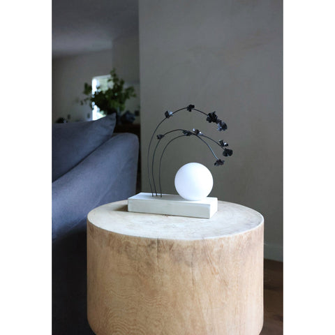 Ikebana Minimalist Handcrafted Accent Table Lamp