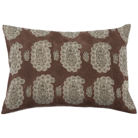 Filling Spaces Artful Traditionalist Bohemian Graphic Lumbar Throw Pillow - 18 x 18 - 20 x 20 - 22 x 22 - 24 x 24 - 26X 26 - 14 x 20 - 14 x 40 - 18 x 40 - 16 x 50