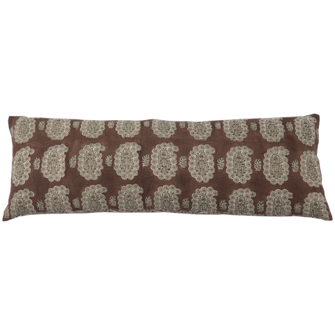 Filling Spaces Artful Traditionalist Bohemian Graphic Lumbar Throw Pillow - 18 x 18 - 20 x 20 - 22 x 22 - 24 x 24 - 26X 26 - 14 x 20 - 14 x 40 - 18 x 40 - 16 x 50