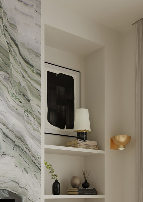 Central Accent Elegant Conical Cordless Table Lamp