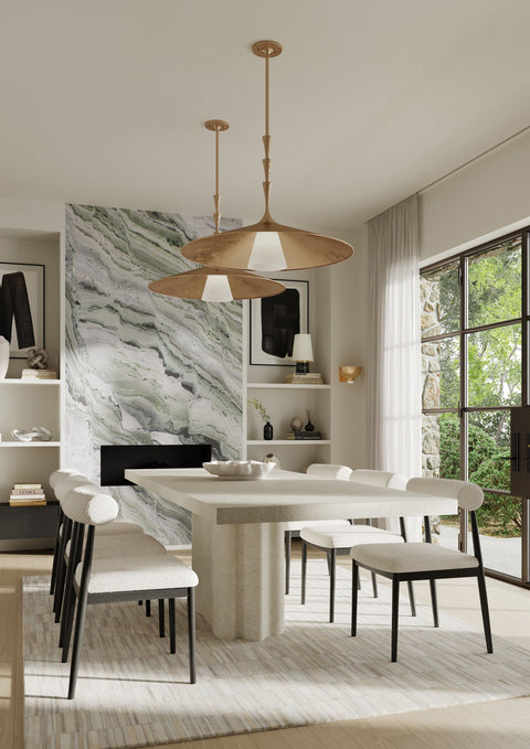 Central Accent Elegant Conical Cordless Table Lamp