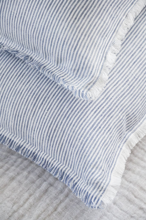 Anaya Soft Scandinavian Coastal Linen Accent Pillow - 14 x 20 - 20 x 20 - 26X 26