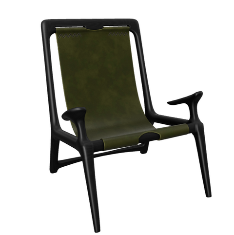 Soft Scandinavian Butterfly Lounge Chair with Upholstered Design