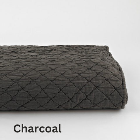 Farmhouse Geometric Stitched Coverlet