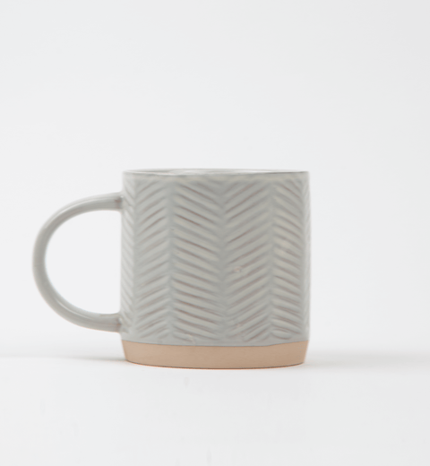 Everyday Cafe Au Lait Matte Stoneware Mug Traditional Style