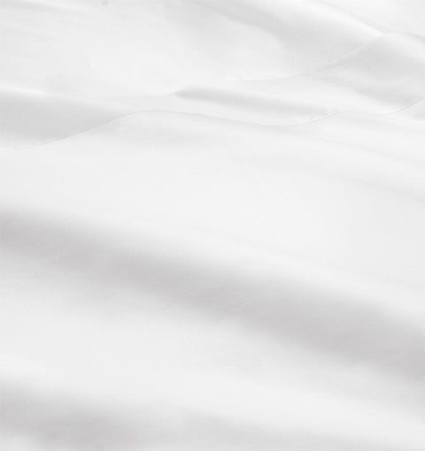 Contemporary Quiet Luxury Solid Cotton Flat Sheet