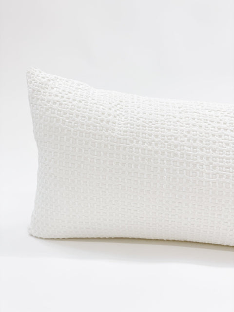 Monochromatic Minimalist Lumbar Pillow Cover