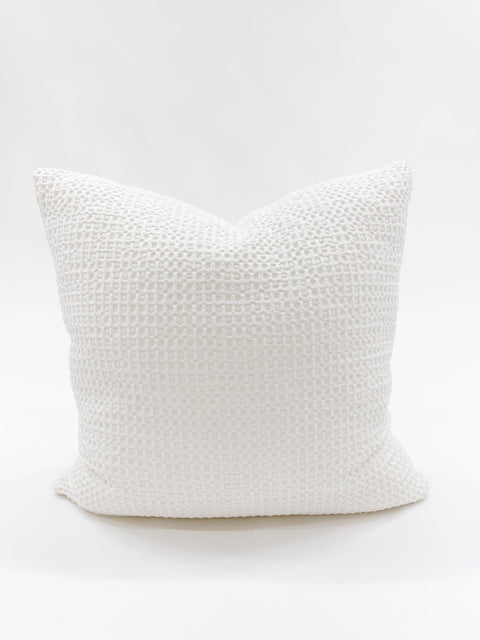 Monochromatic Minimalist Euro Pillow Cover with Zipper