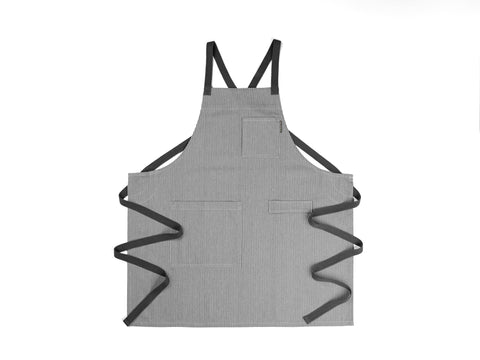 Pinafore Stripe Adjustable Crossback Apron